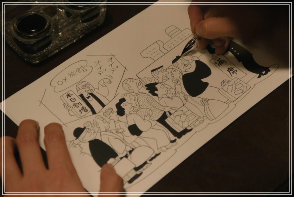 高知新報の挿絵