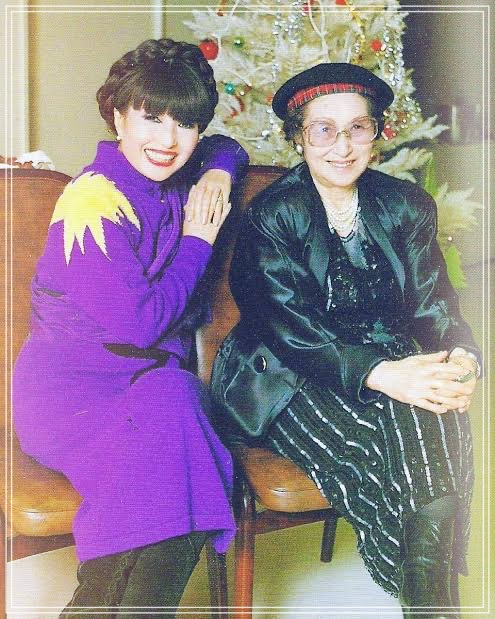 右：黒柳朝さん（時期不明）